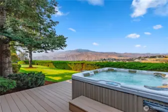 Hot tub with a View
