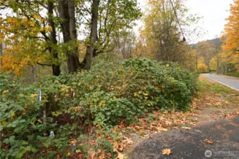 Property surveyed in 1994.  This appears to be Fall Views development corner marker.