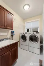 Laundry room washer and dryer stay