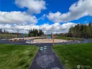 View of Skyline park a few houses down.