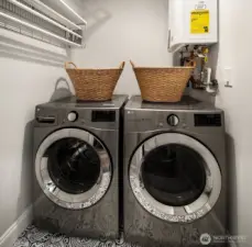 Upper level laundry room near bedrooms