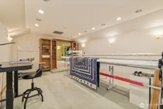 Hidden room upstairs.