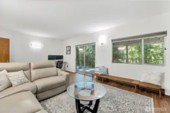 Access to downstairs covered patio