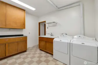 Spacious Laundry Room