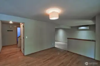 View from dining area looking toward the living room.