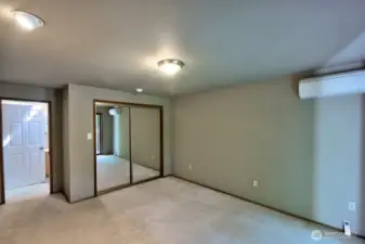 Another view of the primary bedroom.