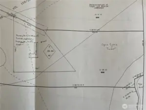 Homesite designation within overall parcel