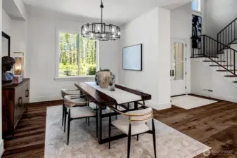 *Home under construction - this is an example of finishes.