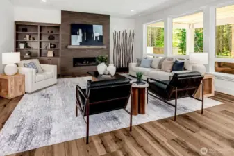 *Home under construction - this is an example of finishes.