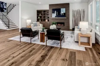 *Home under construction - this is an example of finishes.