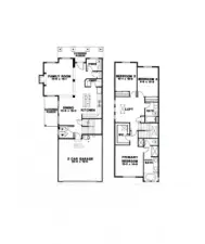 Open floor plan with generous bedrooms, 2 living areas and charming patio courtyard.