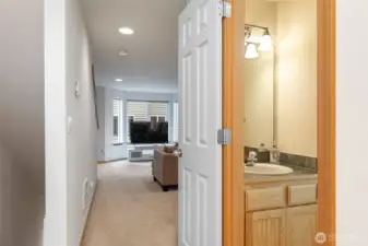 powder room perfect for guests