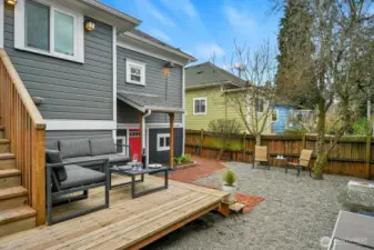 Yard (spacious & newly landscaped)