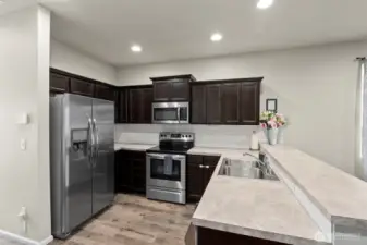 …a great configuration for the busy chef.