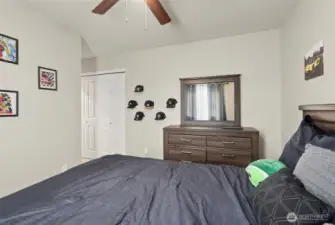 Not kidding—these bedrooms all live large and can serve numerous purposes. Playroom? Media Room? Serious hobbies?