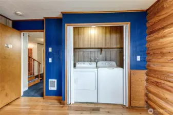 main floor laundry