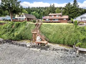 Beach Area w/Trolley