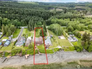 Rear Aerial View