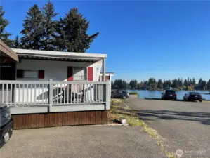 Lake view home