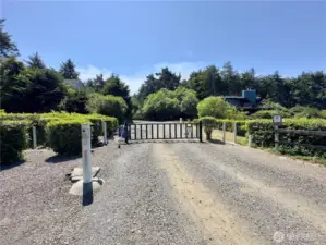 Gated Entry to Haskin Park