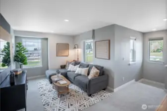upper-level loft