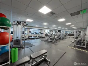 24 hour gym in 900 Lenora - West Tower - 2nd Floor