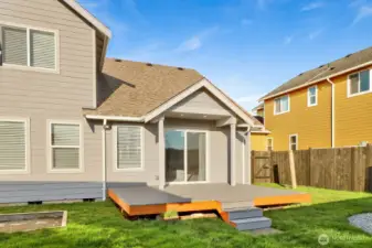 Outdoor Living Shines with a Spacious Deck and Fully Fenced Yard made for Entertaining  and Meaningful Family Time!