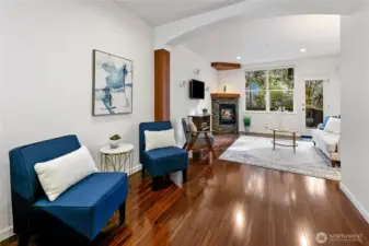 Easy care planked laminate floors