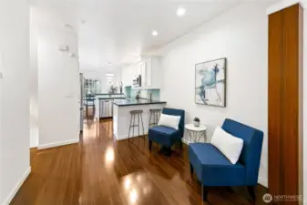 Flex area can be used numerous ways, you choose!