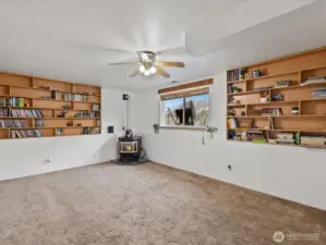 lower level huge family room