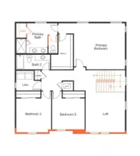 Second floor with Loft