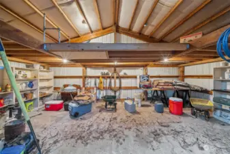 smaller shop interior