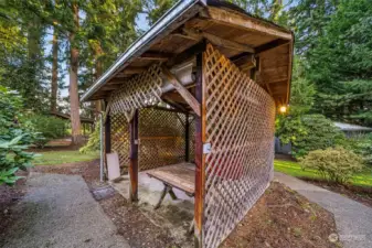 covered patio area