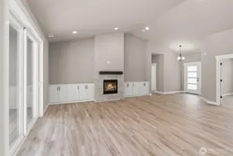 Open Floor Plan for Easy Entertaining