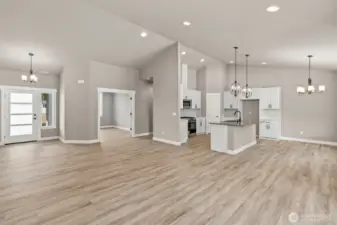 Open Floor Plan for Easy Entertaining