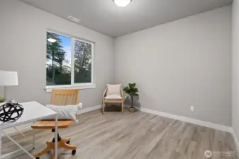 Home Office/Den with Closet