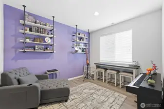 Dining Room; Currently Used as a Music Room