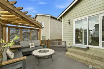 Relaxing Patio off Living Room