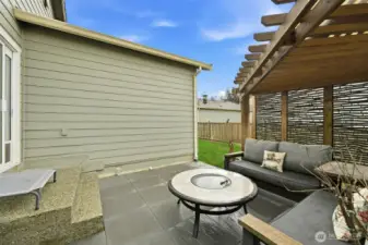 Beautiful Pergola Creates Privacy