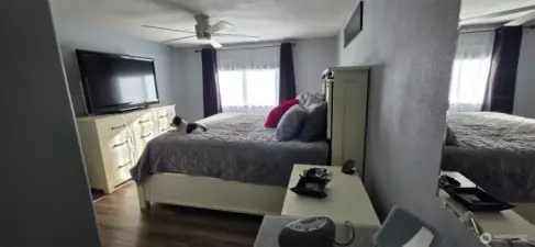 Primary Bedroom (staged)