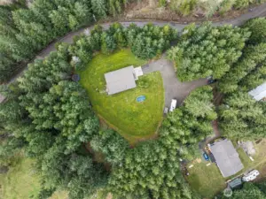 Nestled on 2.20 fully fenced acres