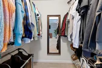 Primary Bedroom Walk in Closet