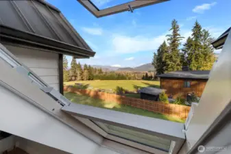 Balcony Skylight on Third Floor Primary Suite  w/ Panoramic Views.