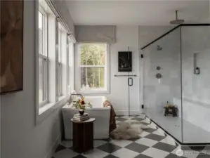 Primary Bathroom: Colors and features may vary. For marketing purposes only. This is a pre-sale home.