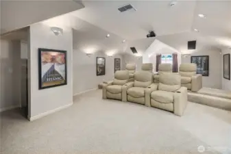 Dedicated home theater or another bonus room