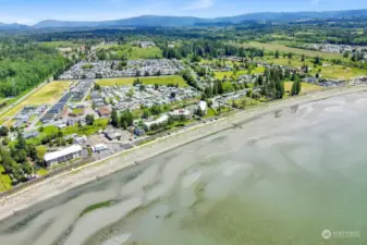 Birch Bay is a popular spot for both vacationer's & retirees.