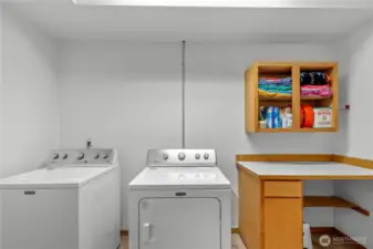 Washer and dryer included