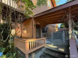 Lower level future apartment with private entrance