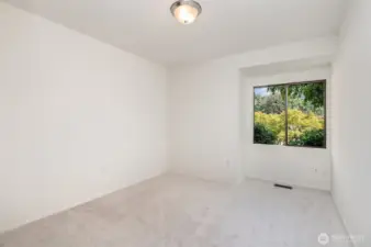 One of two guest bedrooms