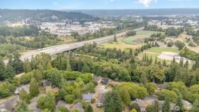 Close to Microsoft, light rail, the 520, ball fields, parks and more!